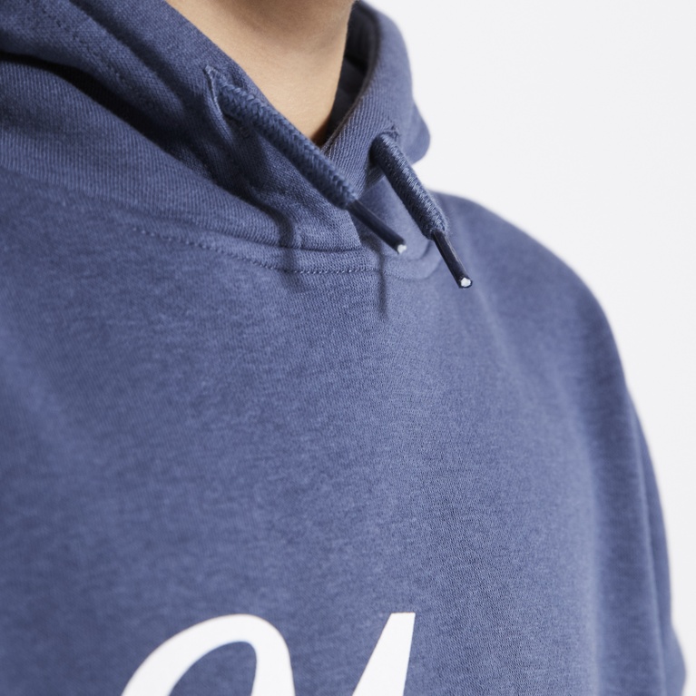 Printed hoodie "Smilla" Blue